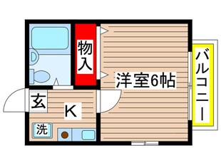 ケントピアA棟の物件間取画像